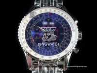 BREITLING MONTBRILLANT SS AUTOMATIC BLUE 006